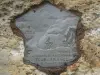 Aldeola do baixo Chevrière - A placa do Tour de France 1957