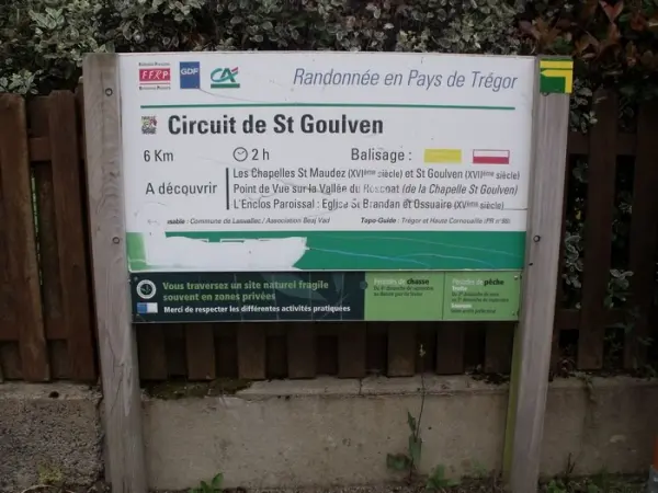 Circuit de Saint Goulven en Lanvellec vers La Lieue de Grève - Randonnées & promenades à Lanvellec