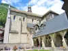 Flèche de l'église, vue du cloître (© Jean Espirat)