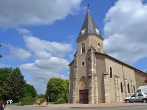 De kerk Saint-Hilaire