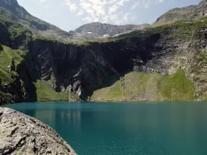 Lake in the mountains