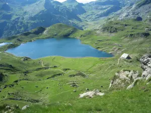 Lake in the mountains