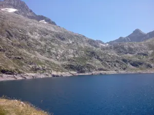 Lake in the mountains