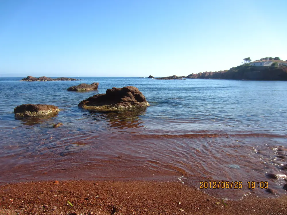 Agay - Crique ouest de la Calanque des Anglais