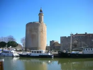 Aigues-Mortes, the tower of Constance