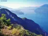 Lac du Bourget seen from the Chambotte belvedere