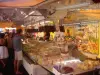 Mercado no domingo em Ajaccio