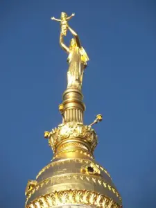 The Golden Virgin of the basilica of Albert