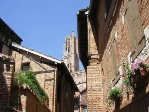 Albi en el corazón del centro histórico (© OT Albi)