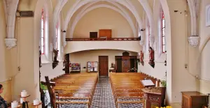 Inside the Saint-Nicolas Church