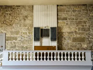 Orgel van de kerk van Amancey (© J.E)