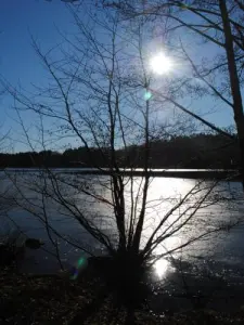 Lake of Sèchemailles Gesicht Ambrugeat