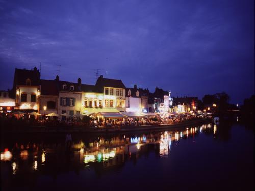 Amiens - Saint-Leu night (© Amiens Métropole)