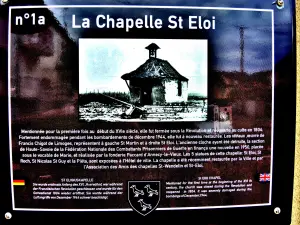 Información sobre la capilla Saint-Eloi (© J.E)