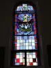 彩色玻璃，侧 - 圣乔治教堂（©J.E）