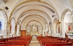 L'interno della chiesa di Notre-Dame