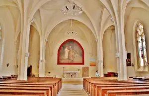 The interior of the St. Peter's Church