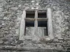 Mullioned window