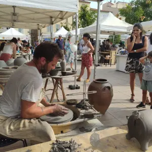 Antibes mercado de cerámica