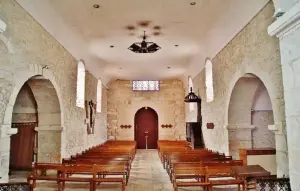 El interior de la iglesia de San Martín