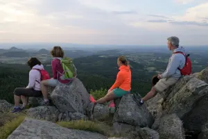 Panorama en el Pic du Lizieux