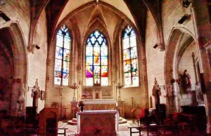 Interieur van de kerk van St. Andrew