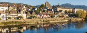 Les quais d'Argentat-sur-Dordogne