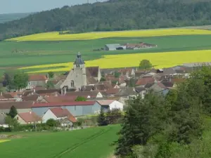 Blick auf das Dorf