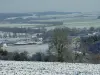 Argenteuil-sur-Armançon - Argenteuil sous la neige