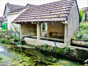 Lavoir sur le Rupt à Argiésans (© J.E)