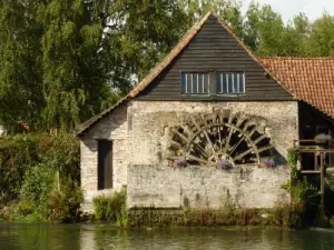 Détails du moulin de Maintenay