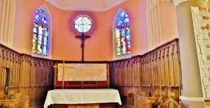 The interior of the Church of St. Martin