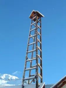 Le campanile de Brunissard, vallée d'Arvieux en Queyras