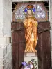 Aspres-sur-Buëch - Statue de Christ doré, dans l'église (© J.E)