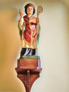 Estatua en el iglesia (© Jean Espirat)