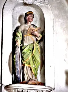 statua policroma della chiesa (© J.E)