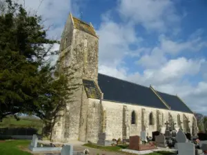 Church of Sainte-Honorine Audouville-la-Hubert (eleventh century)