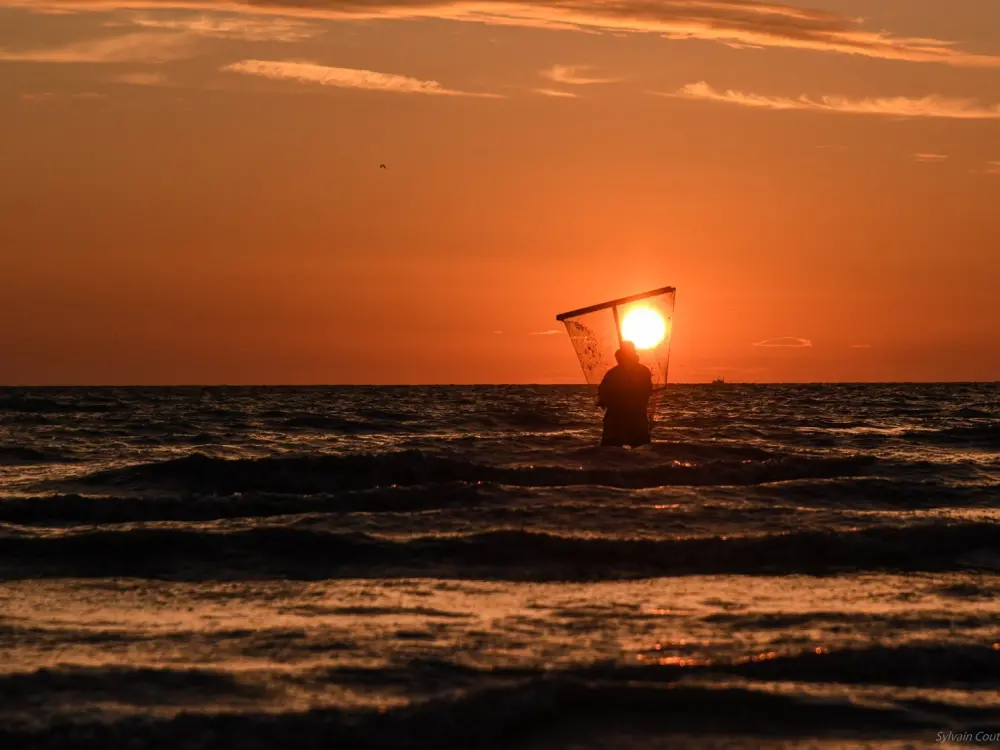 Ault - Pesca al tramonto