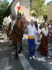 Défilé de la Carreto Ramado dans les rues du village