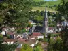 The district of Saint-Géraud church