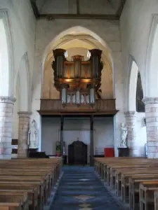 Organo di Adrien Carpentier della Chiesa di San Martino (© CMA)