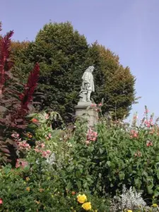 The statue of Marshal Vauban