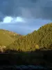 Balsièges - Collines du causse de Balsièges par temps d'orage