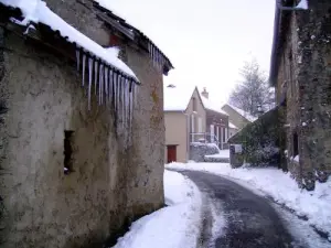 Communal accommodation in Chamorin under the snow