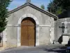 Door to the pretty little cemetery