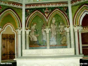 Cathedral, altar dedicated to St Eloi, 15th century painting