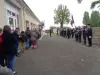 The town hall of Semerville on the day of the ceremony of May 8