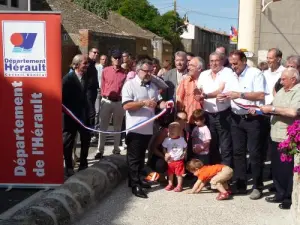 Inhuldiging van de wandeling, in juni 2013