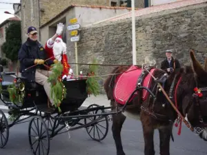 .
Der jährliche Besuch des Santa Claus