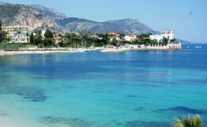 Spiaggia e porto della Baie des Fourmis - Villa Kérylos